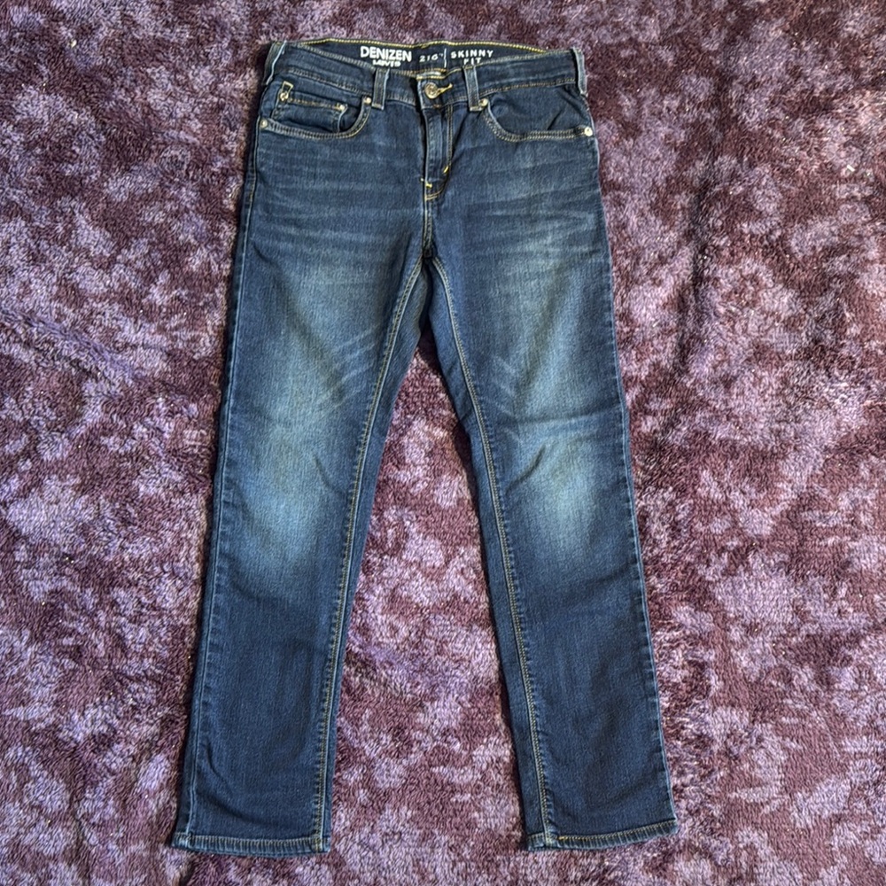 5/$25 Boys 14 Regular Denizen from Levi's Blue Skinny Jeans